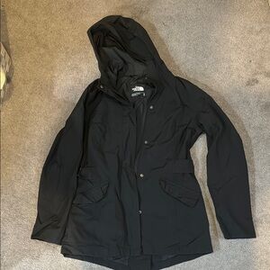 North Face Women's Black Rain Jacket